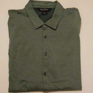 Brooks Brothers NWOT S/S Forest Green XXL shirt